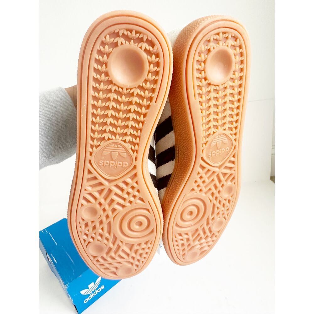 Adidas NWB Handball Spezial Sneaker Alumina Black White Women's 11 - Picture 7 of 7
